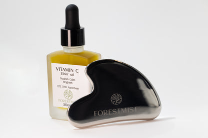 Vitamin C face serum + Guasha